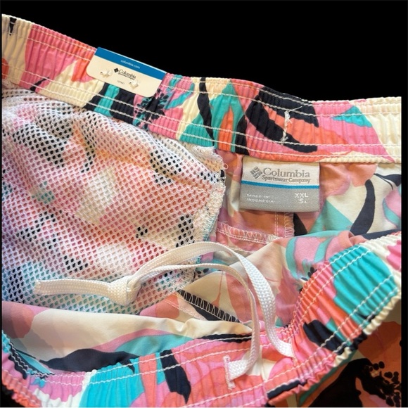 Columbia Sandy River Print Water-Repellent Active Shorts Multicolor Size XXL - Picture 9 of 9